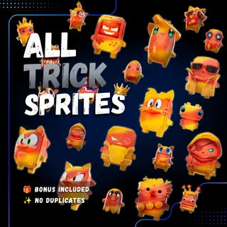 All Trick Sprites | Mastered - Level 5