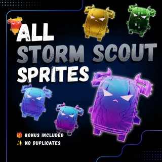 All Storm Scout Sprites | Mastered - Level 5