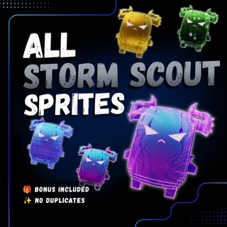 All Storm Scout Sprites | Mastered - Level 5