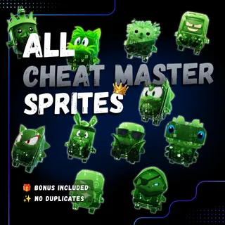 ALL CHEAT MASTER SPRITES | Mastered - Level 5