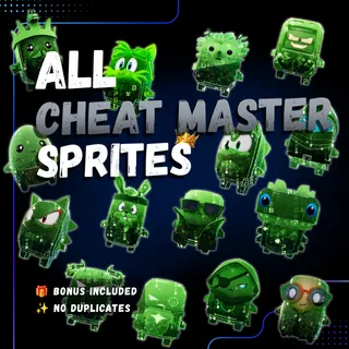 ALL CHEAT MASTER SPRITES | Mastered - Level 5