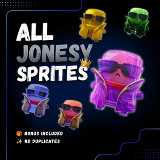 All Jonesy Sprites | Mastered - Level 5