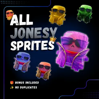 All Jonesy Sprites | Mastered - Level 5