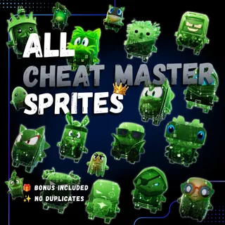 ALL CHEAT MASTER SPRITES | Mastered - Level 5