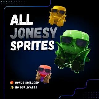 JONESY SPRITES | Complete Set | Fast Delivery
