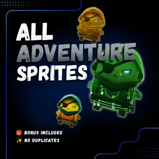 ADVENTURE SPRITES | Complete Set | Fast Delivery