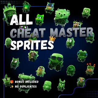 ALL CHEAT MASTER SPRITES | Mastered - Level 5