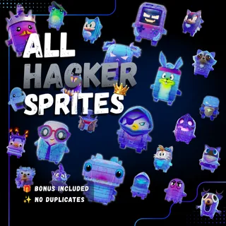 All Hacker Sprites | Mastered - Level 5