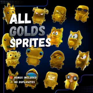 ALL GOLDS SPRITES | Mastered - Level 5