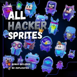All Hacker Sprites | Mastered - Level 5