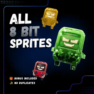 8-BIT SPRITES | Complete Set | Fast Delivery