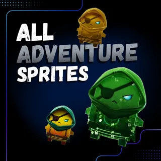 ADVENTURE SPRITES | Complete Set | Fast Delivery