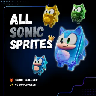 ALL SONIC SPRITES | Mastered - Level 5