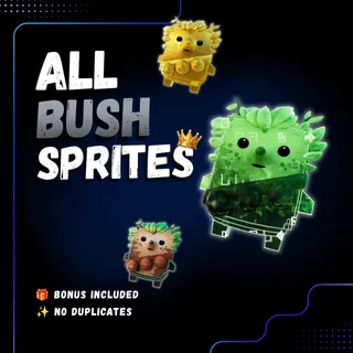 ALL BUSH SPRITES | Mastered - Level 5