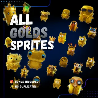 ALL GOLDS SPRITES | Mastered - Level 5