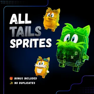 TAILS SPRITES | Complete Set | Fast Delivery
