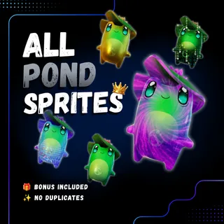 All Pond Sprites | Mastered - Level 5