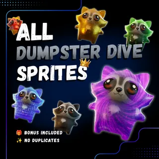 All Dumpster Dive Sprite | Mastered | Level 5