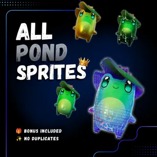 All Pond Sprites | Mastered - Level 5