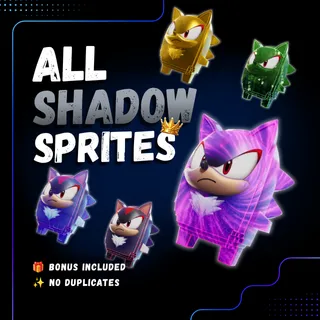 All Shadow Sprites | Mastered - Level 5