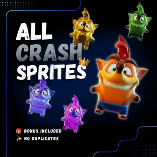 All Crash Sprites | Mastered - Level 5