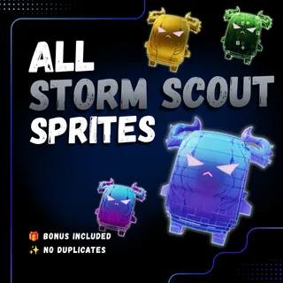 ALL STORM SCOUT SPRITES | Mastered - Level 5