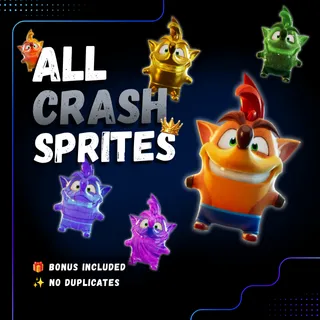 All Crash Sprites | Mastered - Level 5