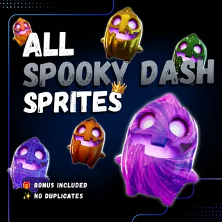 All Spooky Dash Sprites | Mastered | Level 5