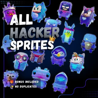 All Hacker Sprites | Mastered - Level 5