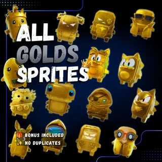 ALL GOLDS SPRITES | Mastered - Level 5
