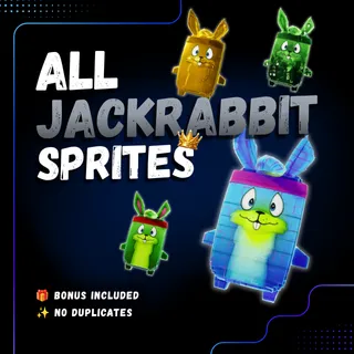 ALL JACKRABBIT SPRITES | Mastered - Level 5