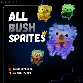 ALL BUSH SPRITES | Mastered - Level 5