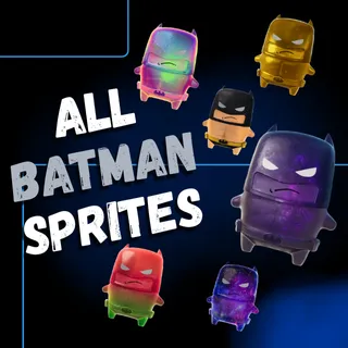 ALL BATMAN SPRITES | Complete Set | Fast Delivery | BATMAN CUBE SPRIT