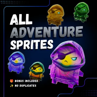 All Adventure Sprite | Complete Set | Fast Delivery