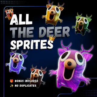 All The Deer Sprites | Mastered | Level 5