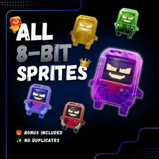 ALL 8-BIT SPRITES SPRITES | Mastered - Level 5
