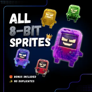 ALL 8-BIT SPRITES SPRITES | Mastered - Level 5