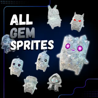 ALL GEM SPRITES | Complete Set | Fast Delivery