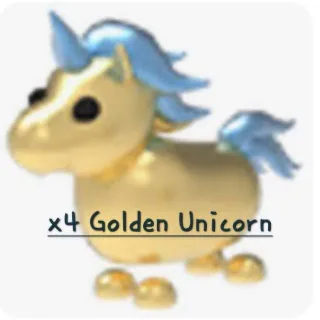 x4 Golden Unicorn