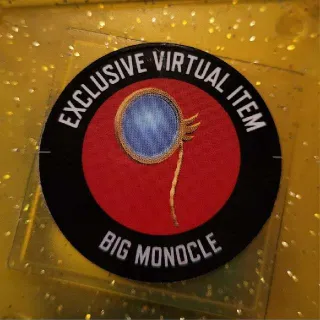 Roblox Code- Big Monocle /INSTANT DELIVERY🔥