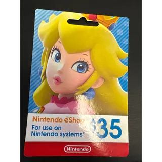 $35.00 USD Nintendo eShop