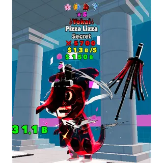 4traits ★5 Yokai Pizza Lizza 5700 FORTNITE FIGHT THE BRAINROT - BRAINROT FIGHT