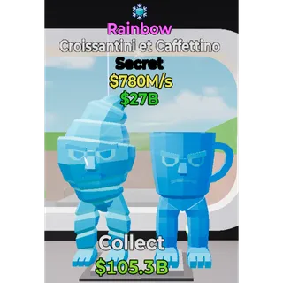 Croissantini et Caffettino Rainbow 780/s 1Trait