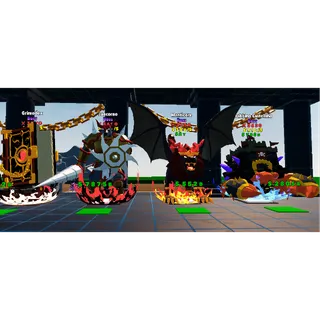 Manticore Lancorno Crabbino Castellino Grimodex Boss FORTNITE FIGHT THE BRAINROT - BRAINROT FIGHT