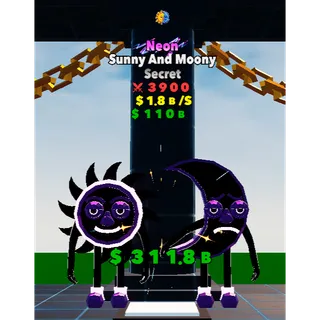 1tarait Neon Sunny And Moony FORTNITE FIGHT THE BRAINROT - BRAINROT FIGHT