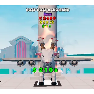 GOAT・GOAT・BANG・BANG Boss FORTNITE FIGHT THE BRAINROT - BRAINROT FIGHT