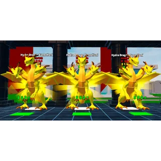3×Hydra Dragon Cannelloni FORTNITE FIGHT THE BRAINROT - BRAINROT FIGHT
