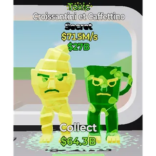 Croissantini et Caffettino Toxic 715M/s