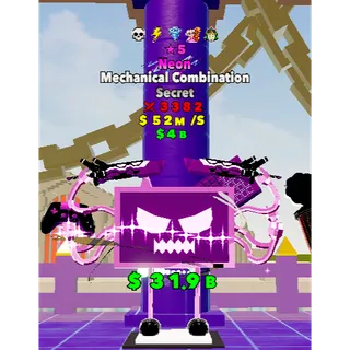 5traits ★5 3382 Neon Mechanical Combination  FORTNITE FIGHT THE BRAINROT - BRAINROT FIGHT