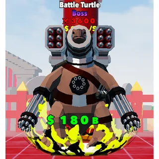 Battle Turtle Boss FORTNITE FIGHT THE BRAINROT - BRAINROT FIGHT